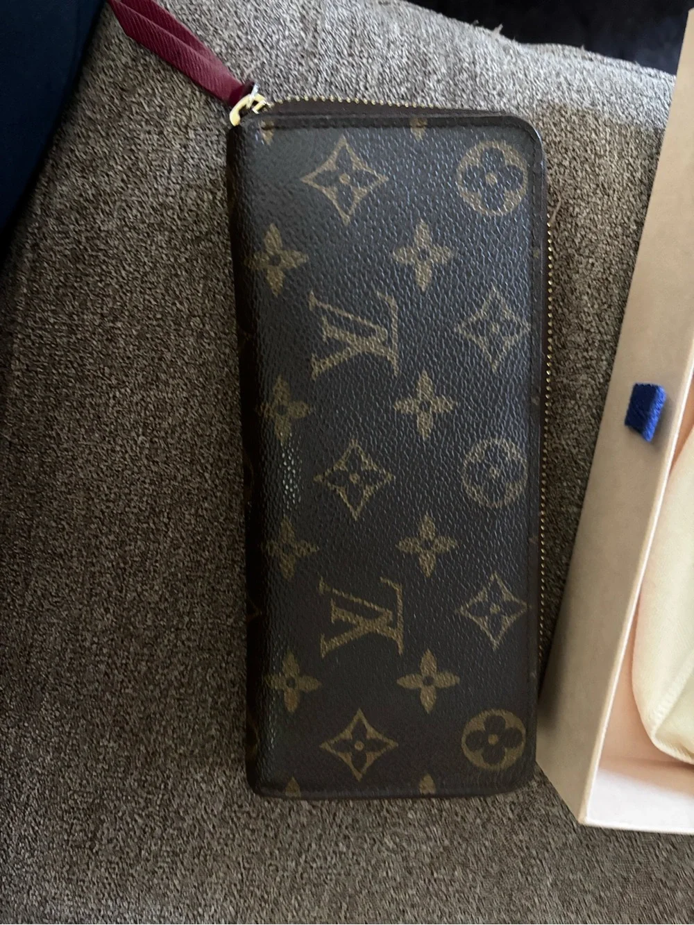 LOUIS VUITTON MONOGRAM CANVAS CLEMENCE WALLET